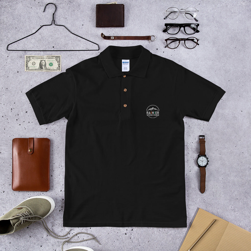 Embroidered Logo Polo Shirt